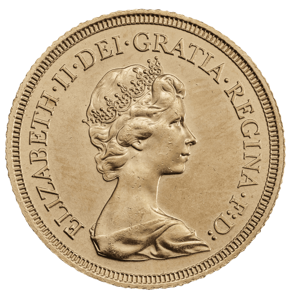 Gold Sovereign – Queen Elizabeth II (Best Value, Mixed Dates) — obverse