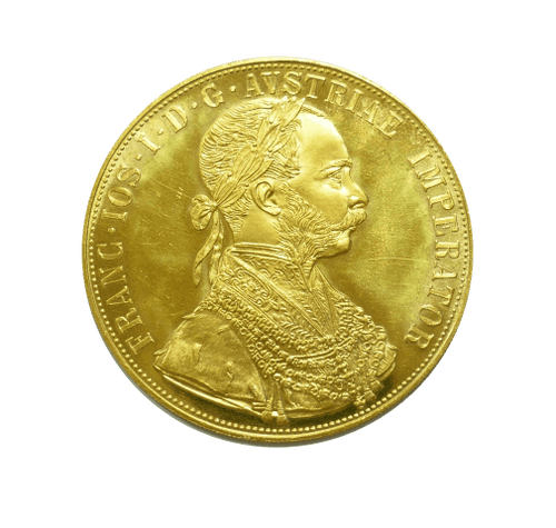 4 Ducat Gold Coin — obverse