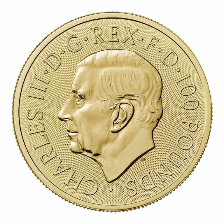 2026 The British Lion 1oz Gold Coin — obverse