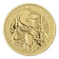 2025 Britannia & Liberty 1oz Gold Coin — reverse