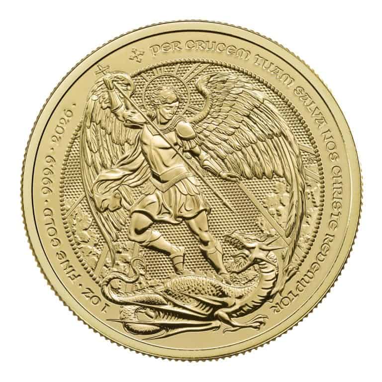 2026 Angel 1oz Gold Coin — reverse