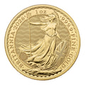 2026 Gold Britannia Coin 1oz — reverse