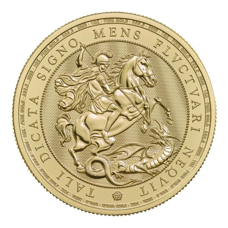 2026 St George and the Dragon 1oz Gold Coin