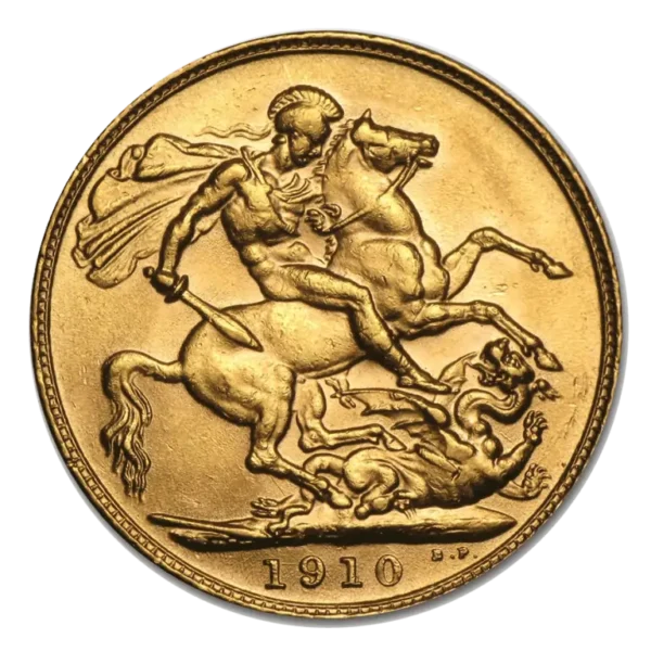 Gold Sovereign Coin (Best Value – Mixed Years) — Edward VII reverse