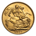 Half Gold Sovereign (Best Value) — Edward VII reverse