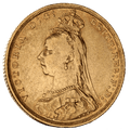 Gold Sovereign Victoria – Jubilee Head — reverse