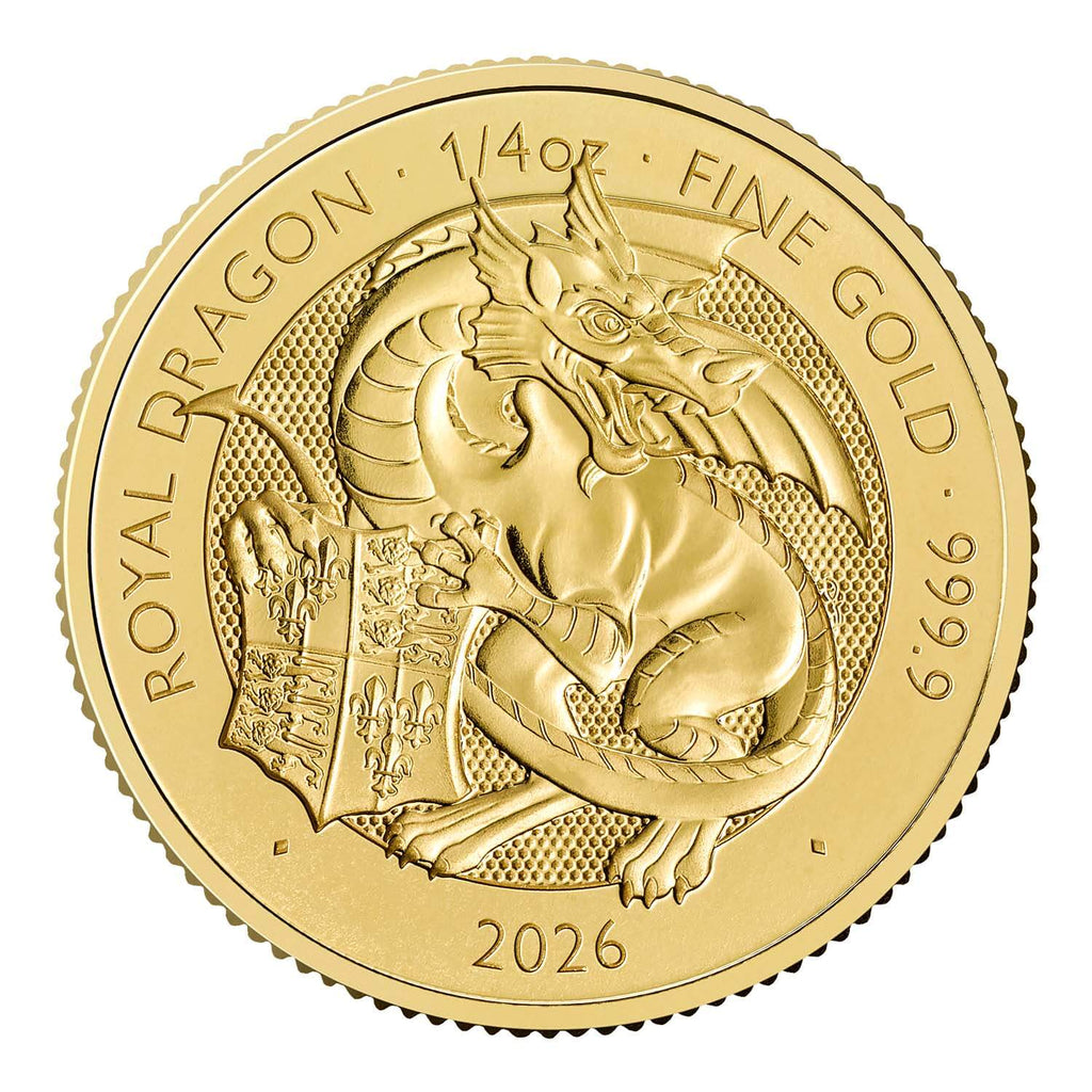 The Royal Dragon – Tudor Beasts 1/4oz Gold Coin 2026