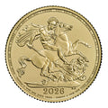 2026 Gold Sovereign — reverse