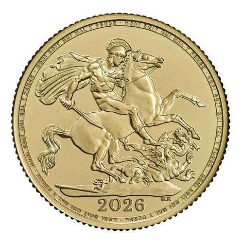 2026 Gold Sovereign — reverse